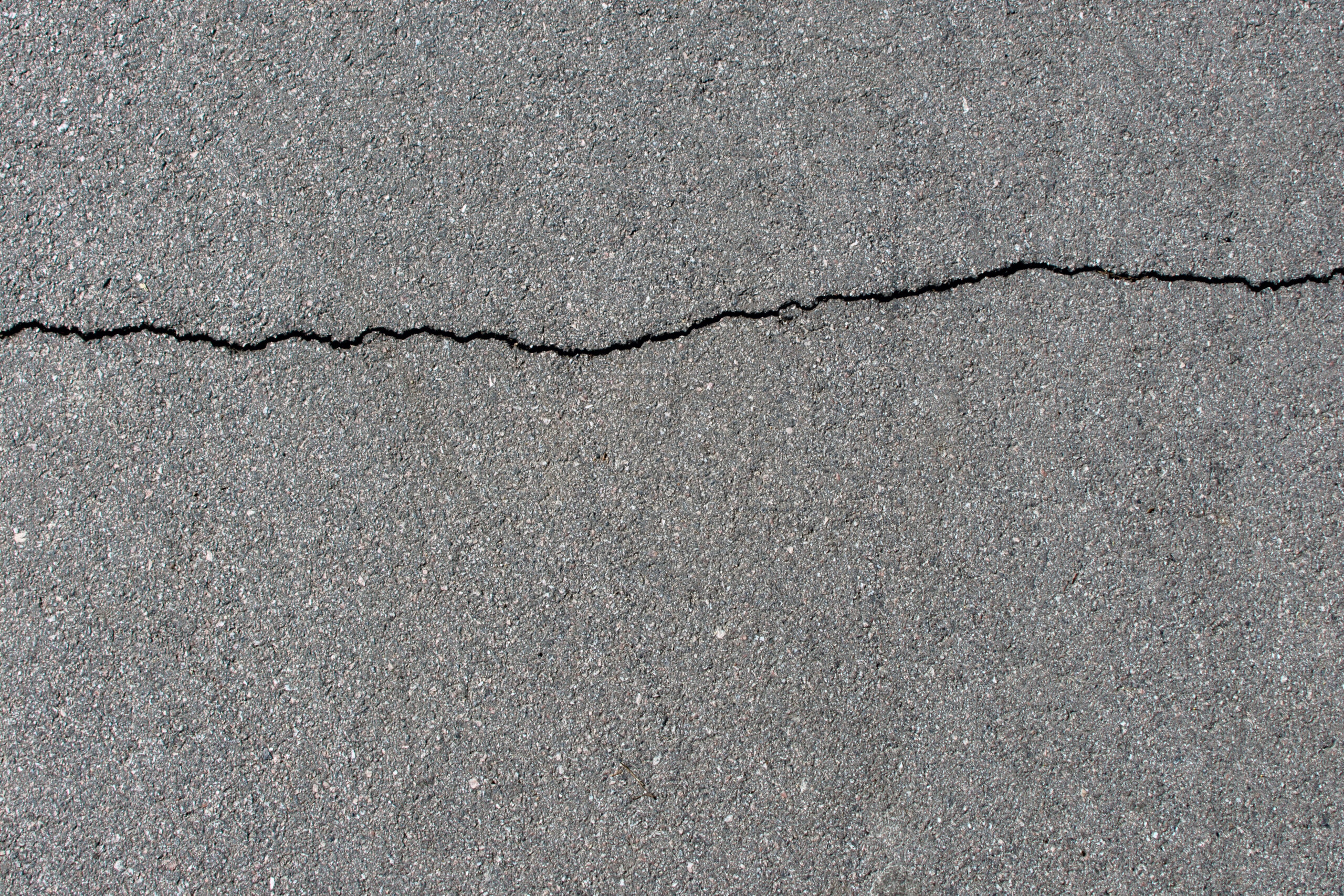 Cracked Driveway